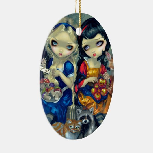 Alice and Snow White Ornament (Rechts)
