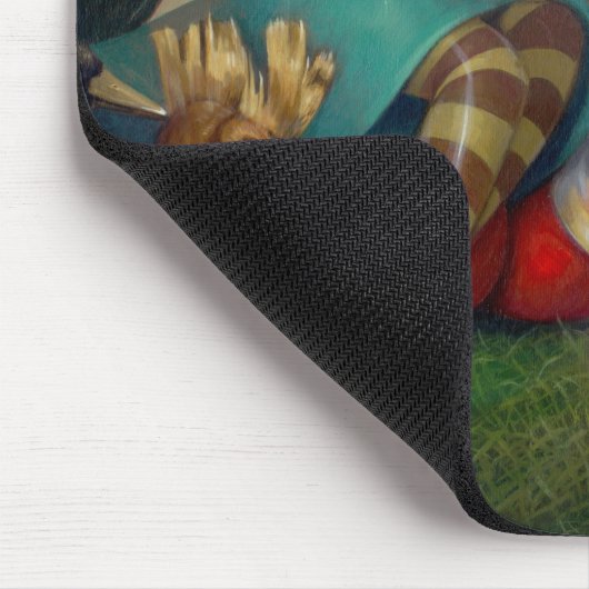 "Alice and the Bosch Birds" Mousepad Muismat (Hoek)