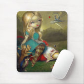 "Alice and the Bosch Birds" Mousepad Muismat (Met muis)