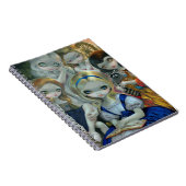 "Alice and the Bouguereau Princesses"-laptop Notitieboek (Rechterzijde)