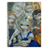 "Alice and the Bouguereau Princesses"-laptop Notitieboek (Voorkant)