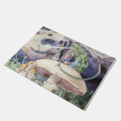 “Alice and the Caterpillar” by Alice B Woodward Deurmat (Schuin)