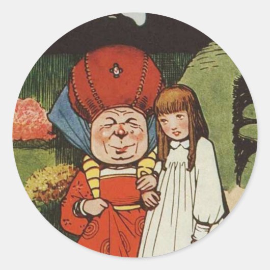 Alice and the Duchess 1 Sticker (Voorkant)