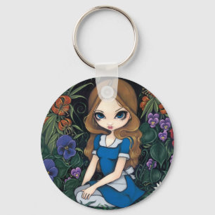 "Alice and the Flowers" Sleutelhanger