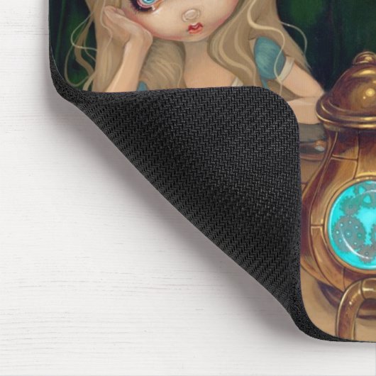 "Alice and the Mad Hatter" Mousepad Muismat (Hoek)