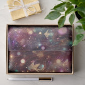 Alice and White Rabbit Dreamy Descent Decoupage Tissuepapier (Geschenk)