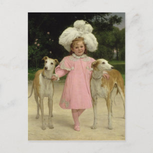 Alice Antoinette de la Mar van vijf jaar Briefkaart