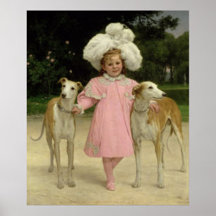 Alice Antoinette de la Mar van vijf jaar Poster