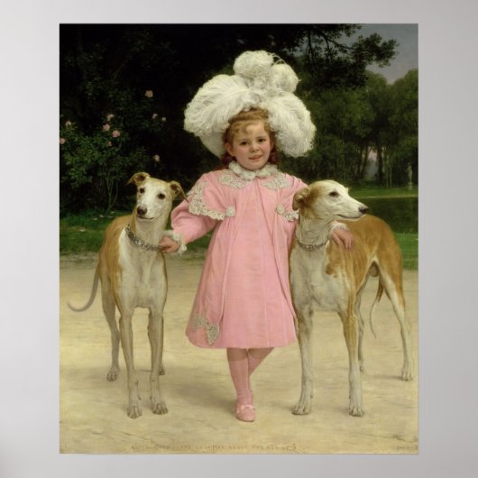 Alice Antoinette de la Mar van vijf jaar Poster (Voorkant)