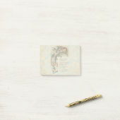 Alice Avonturen in Wonderland Cheshire Cat Post-it® Notes (Op bureau)