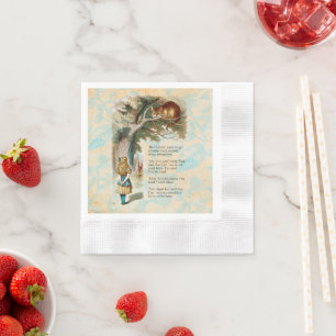 Alice Avonturen in Wonderland Cheshire Cat Servet