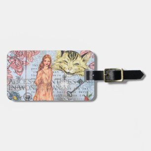 Alice Avonturen in Wonderland Klassieke Rackham Bagagelabel