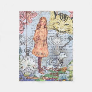 Alice Avonturen in Wonderland Klassieke Rackham Fleece Deken