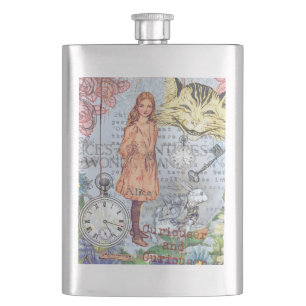 Alice Avonturen in Wonderland Klassieke Rackham Heupfles