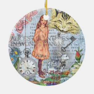Alice Avonturen in Wonderland Klassieke Rackham Keramisch Ornament