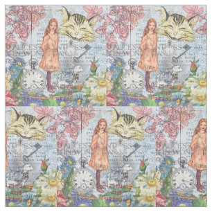 Alice Avonturen in Wonderland Klassieke Rackham Stof
