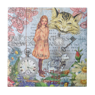 Alice Avonturen in Wonderland Klassieke Rackham Tegeltje