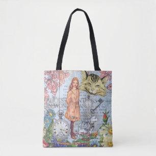 Alice Avonturen in Wonderland Klassieke Rackham Tote Bag