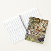 Alice Avonturen Klassieke Wonderland Theepartij Notitieboek (Binnen)