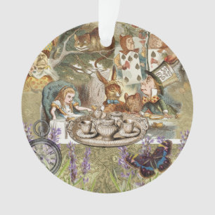 Alice Avonturen Klassieke Wonderland Theepartij Ornament
