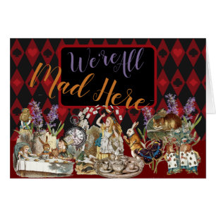 Alice Avonturen met Wonderland Gekke Cheshire Kat