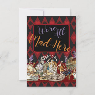 Alice Avonturen met Wonderland Gekke Cheshire Kat
