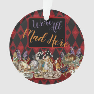 Alice Avonturen met Wonderland Gekke Cheshire Kat Ornament