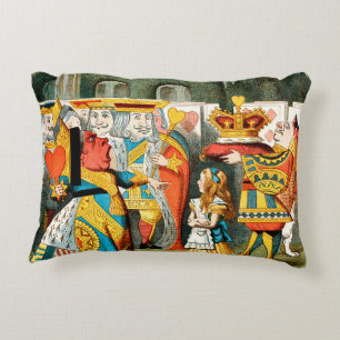 Alice Avonturen Wonderland Hartenkoningin Accent Kussen