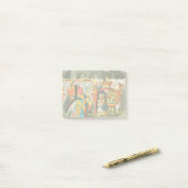 Alice Avonturen Wonderland Hartenkoningin Post-it® Notes (Op bureau)
