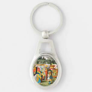Alice Avonturen Wonderland Hartenkoningin Sleutelhanger
