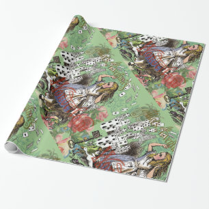 alice avontuur kaarten wonderland hoedenmaker koni cadeaupapier