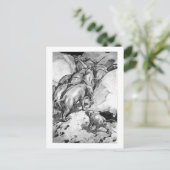 Alice B. Woodward: Briefkaart van moeritherium (Staand voorkant)