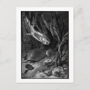 Alice B. Woodward: Devonian Period art briefkaart