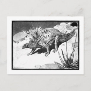 Alice B. Woodward: Polacanthus art briefkaart