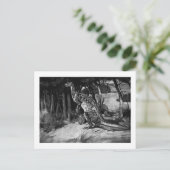 Alice B. Woodward: Scelidosaurus art briefkaart (Staand voorkant)