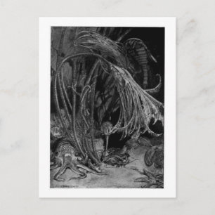 Alice B. Woodward: Silurian Marine art briefkaart