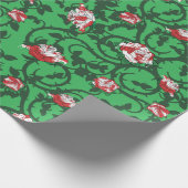 Alice beschilderd roos inpakpapier (Hoek)