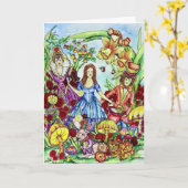 Alice Birthday Card Kaart (Gele Bloem)