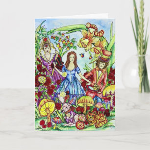 Alice Birthday Card Kaart