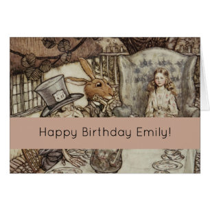 Alice Birthday Unverjaardagskonijn Hatter Party