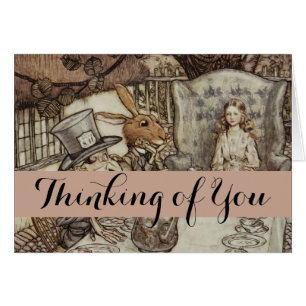 Alice Birthday Unverjaardagskonijn Hatter Party