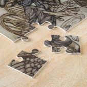 Alice Birthday Unverjaardagskonijn Hatter Party Legpuzzel (Zijkant)