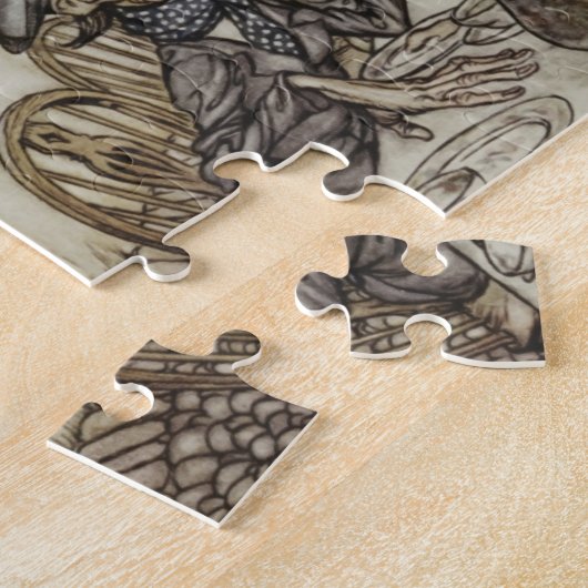 Alice Birthday Unverjaardagskonijn Hatter Party Legpuzzel (Zijkant)