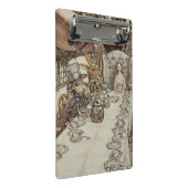 Alice Birthday Unverjaardagskonijn Hatter Party Mini Klembord (Schuin)