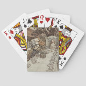 Alice Birthday Unverjaardagskonijn Hatter Party Pokerkaarten (Achterkant)