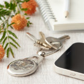 Alice Birthday Unverjaardagskonijn Hatter Party Sleutelhanger (Zijkant)