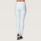 Alice blauw (effen kleur) leggings (Achterkant)