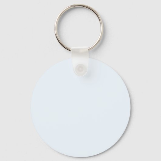 Alice blauw (effen kleur) sleutelhanger (Voorkant)
