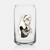 Alice Blikvorm Glas (Achterkant)