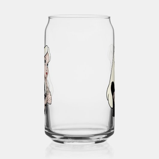Alice Blikvorm Glas (Rechts)
